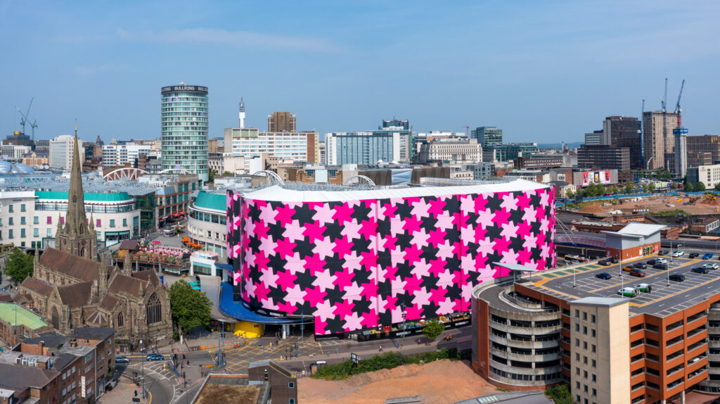 Bullring Birmingham Drone Photograph-3