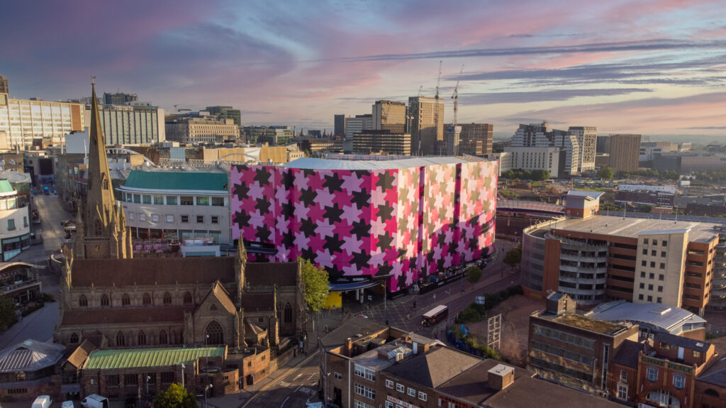 Bullring Birmingham Drone Photograph-8